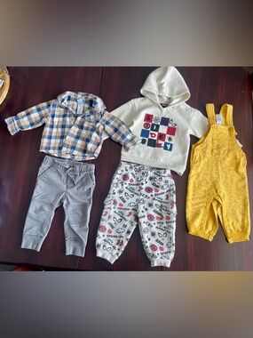 Baby Boy 12M Clothing Bundle
